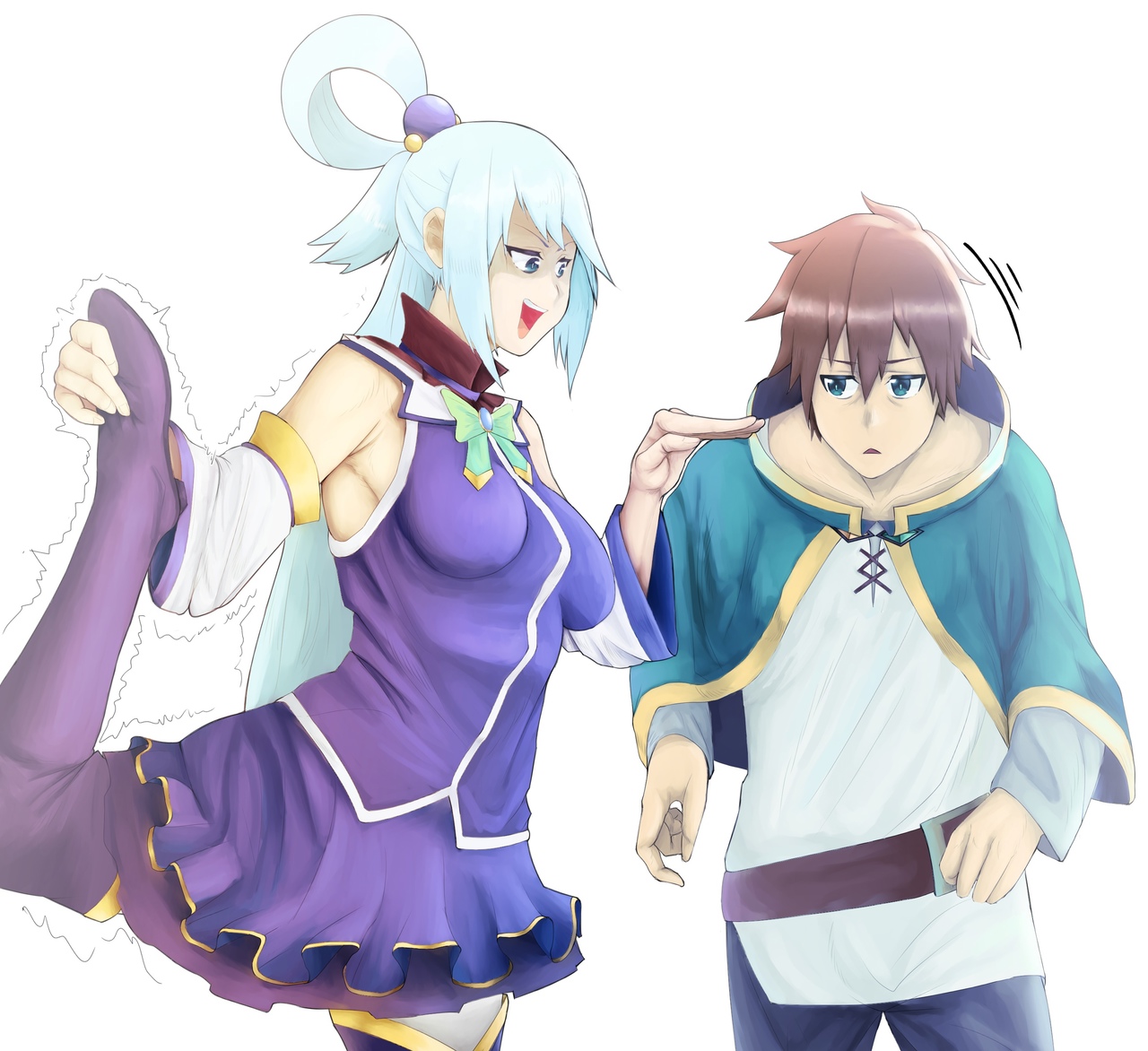 kazuma x aqua