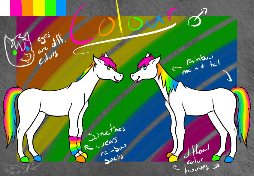 Colour Reference Sheet by ChemicallyColorful on DeviantArt