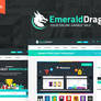 Emerald Dragon Marketplace HTML Template