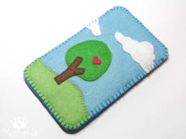 Felt iPhone case 2