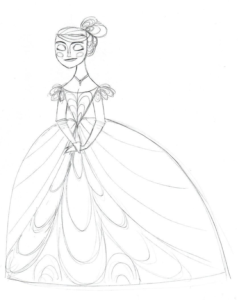 Peacock Princess Concept (The Peacock Princess)