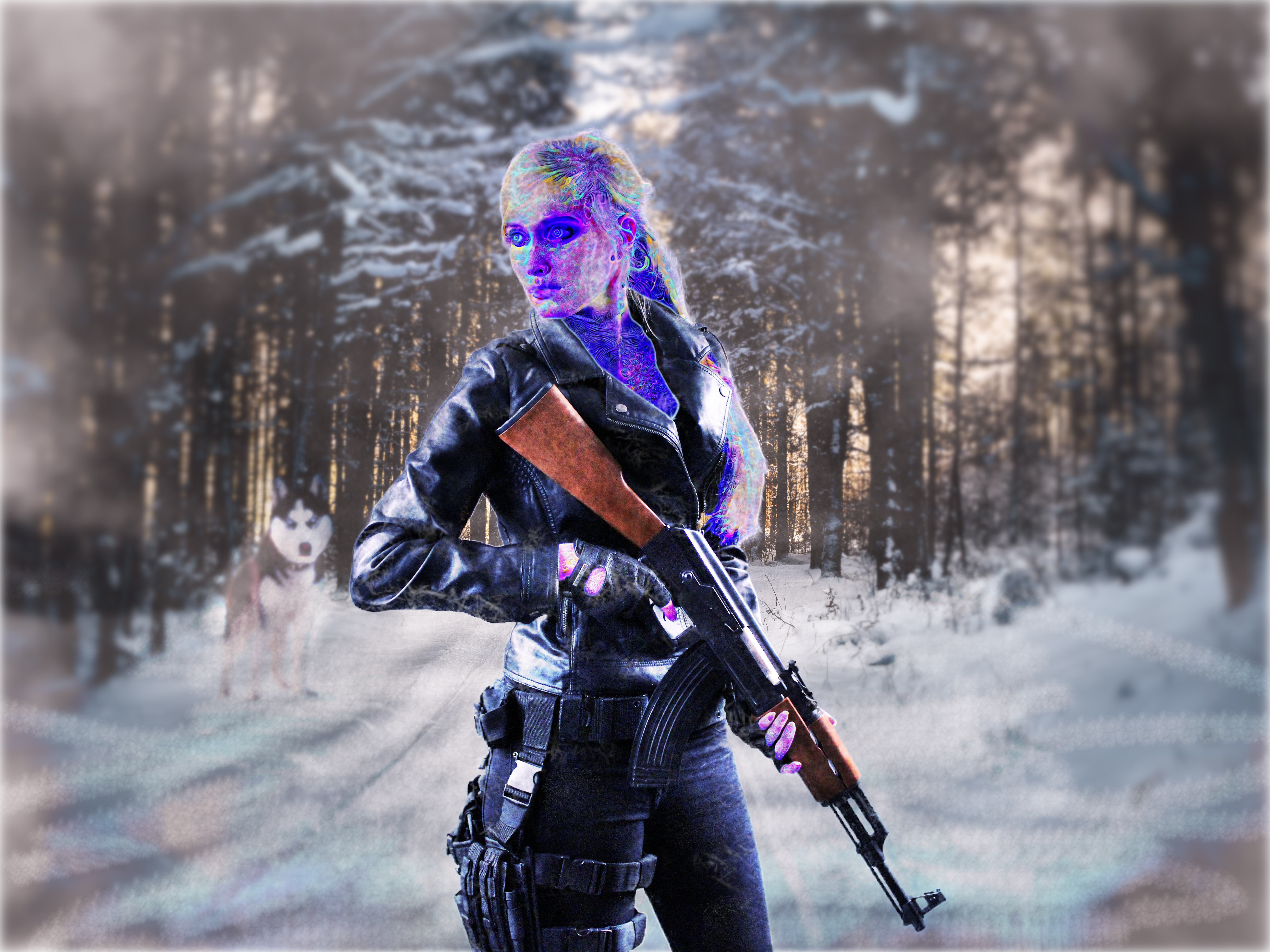 Alien Female Warrior