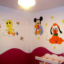 Disney and Tweety mural 2