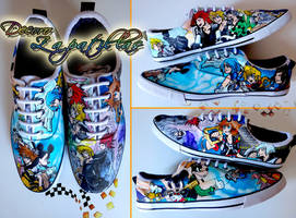 Kingdom Hearts skater shoes