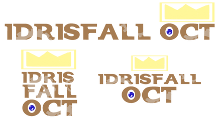 Idrisfall OCT: Logos by ashestoApples