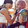 Lightning and Snow Cosplay