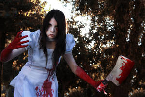 Madness!? Alice Hysteria Mode Cosplay