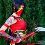 Crimson Akali Cosplay