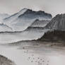 Mountains Aquarell