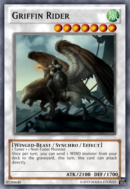 Griffin Rider by DoodlesYuGiOh on DeviantArt