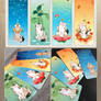 Seasons of Okami Prism Bookmarks