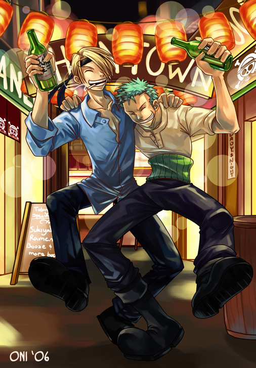 Sanji and Zoro