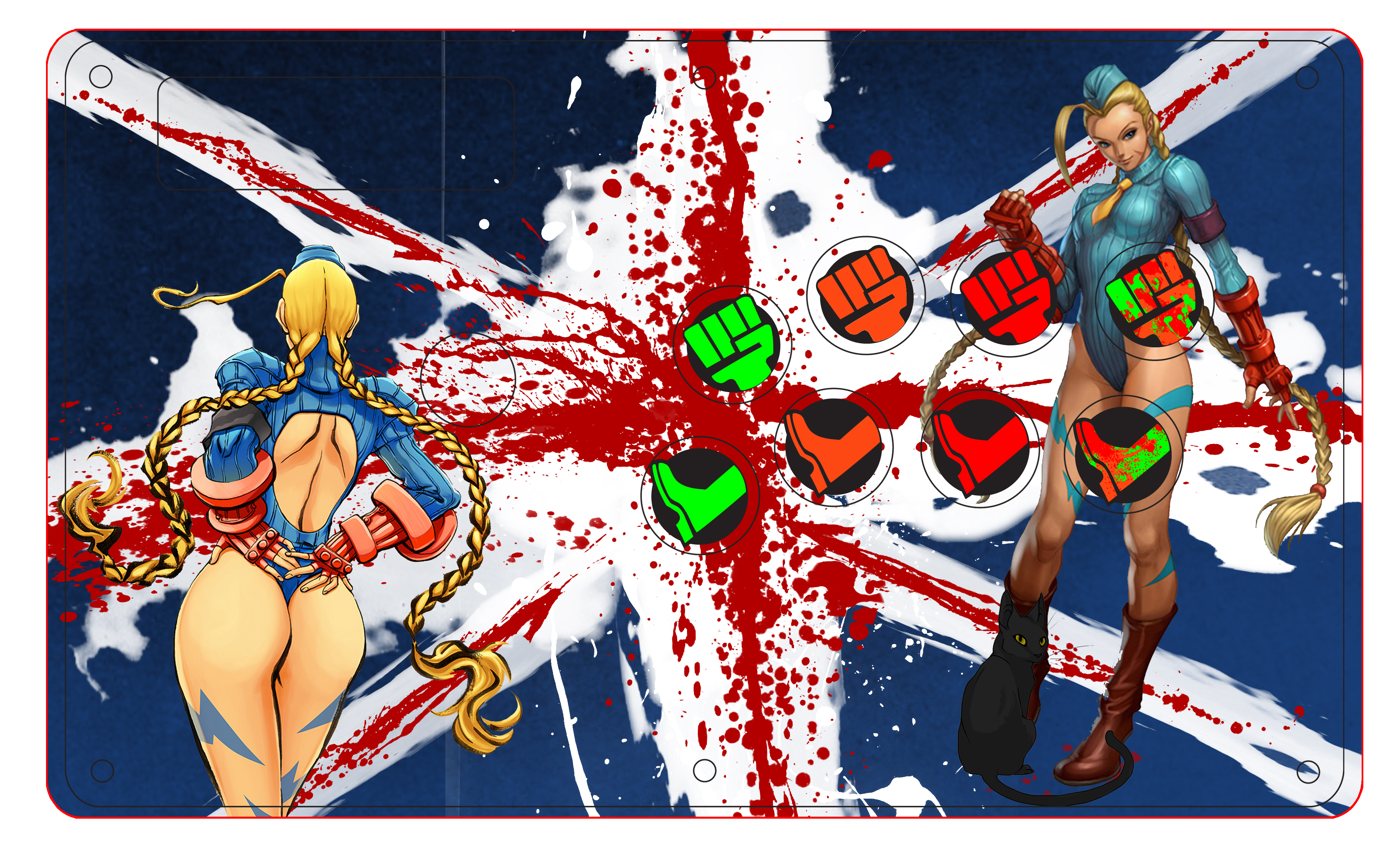 Ultra Street Fighter 4 Killer Bee Cammy by Sticklove on DeviantArt