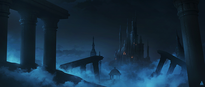 Foggy Castle Matte