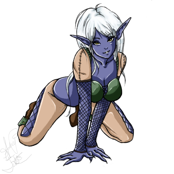 Dark Elf Colored