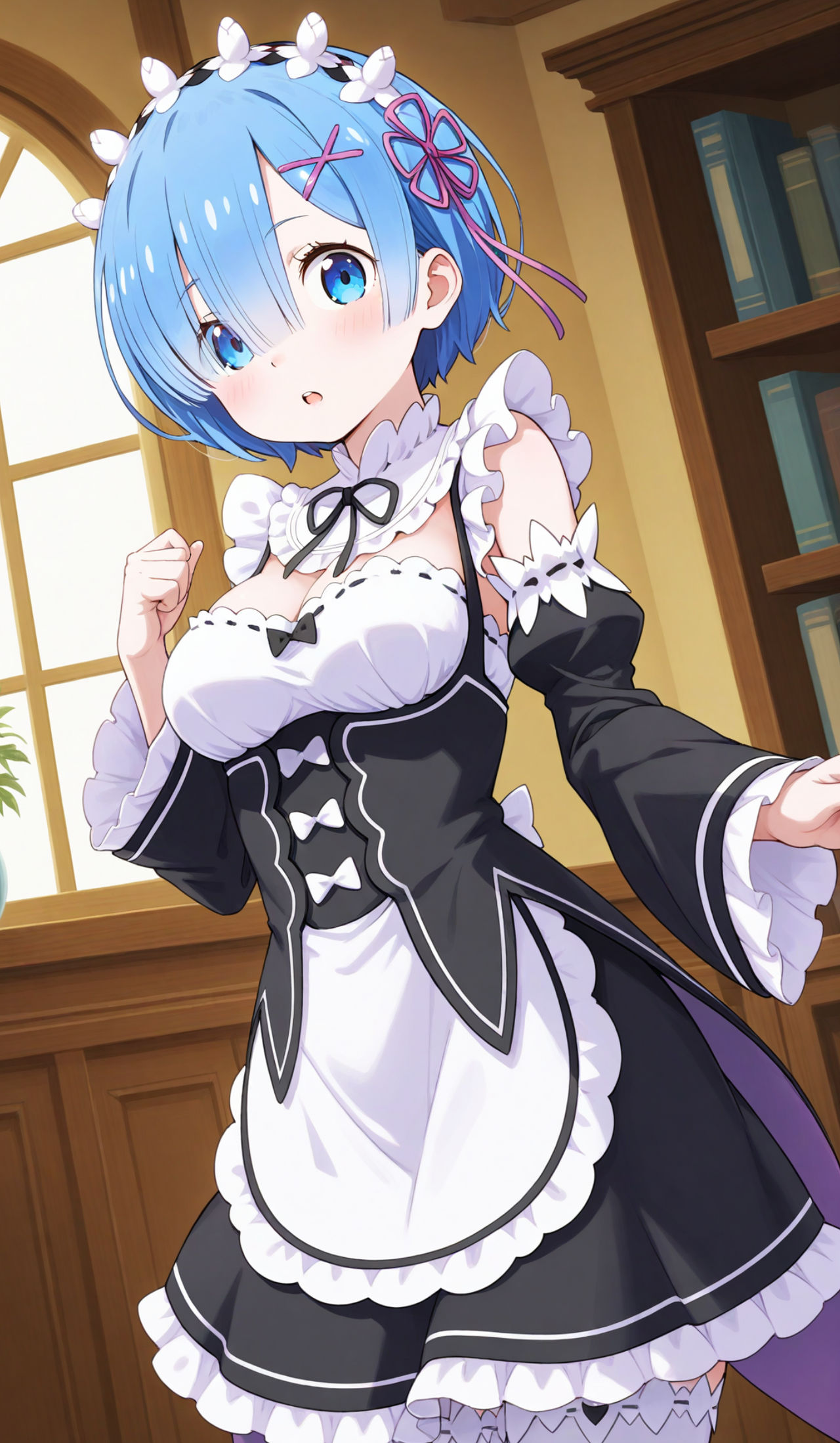 Deviantart Rem Rem (Re:Zero) by Vitoryt on DeviantArt