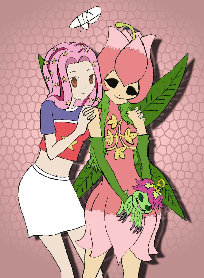 Mimi and Lillymon