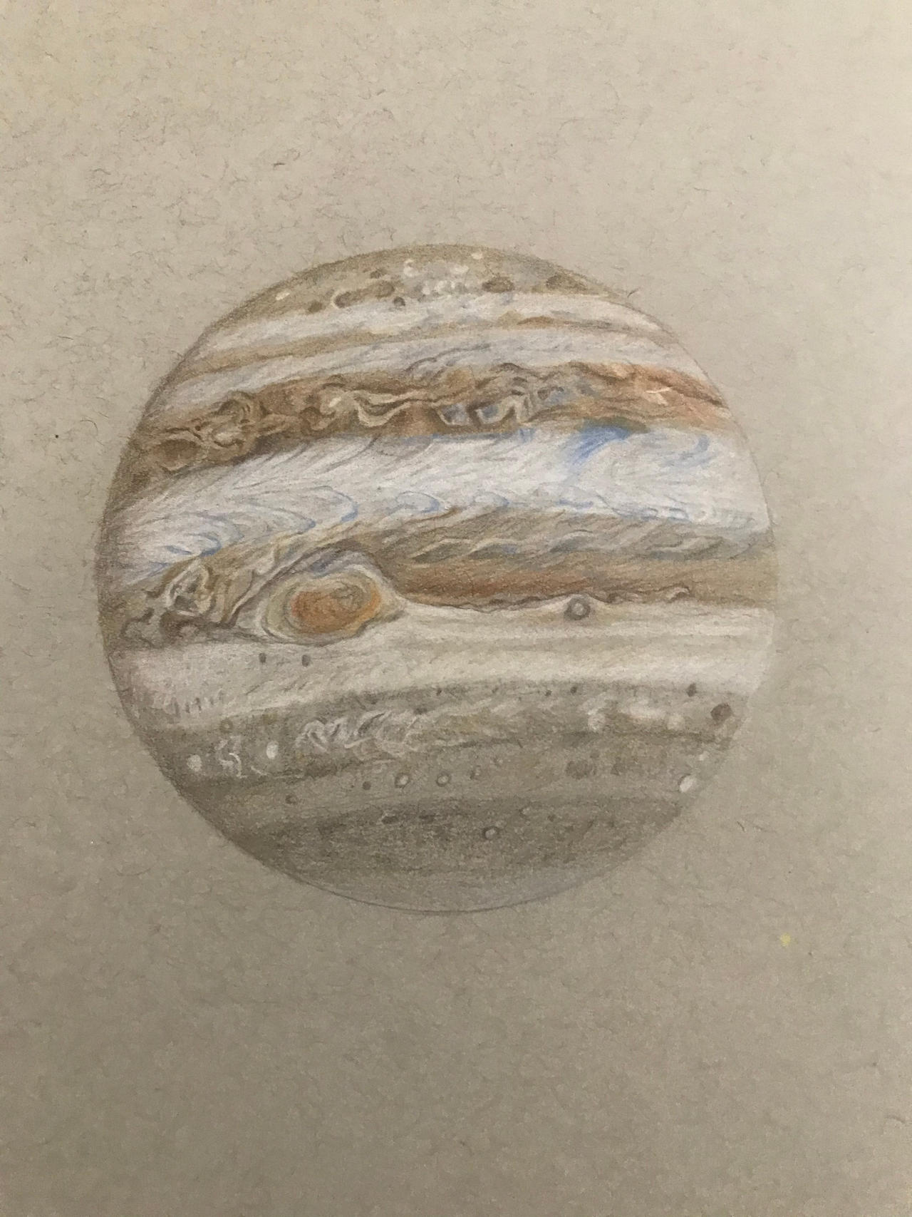 Jupiter - colour pencil drawing by Aventus80 on DeviantArt