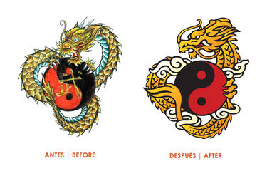 Dragon de Oro Logo Remake