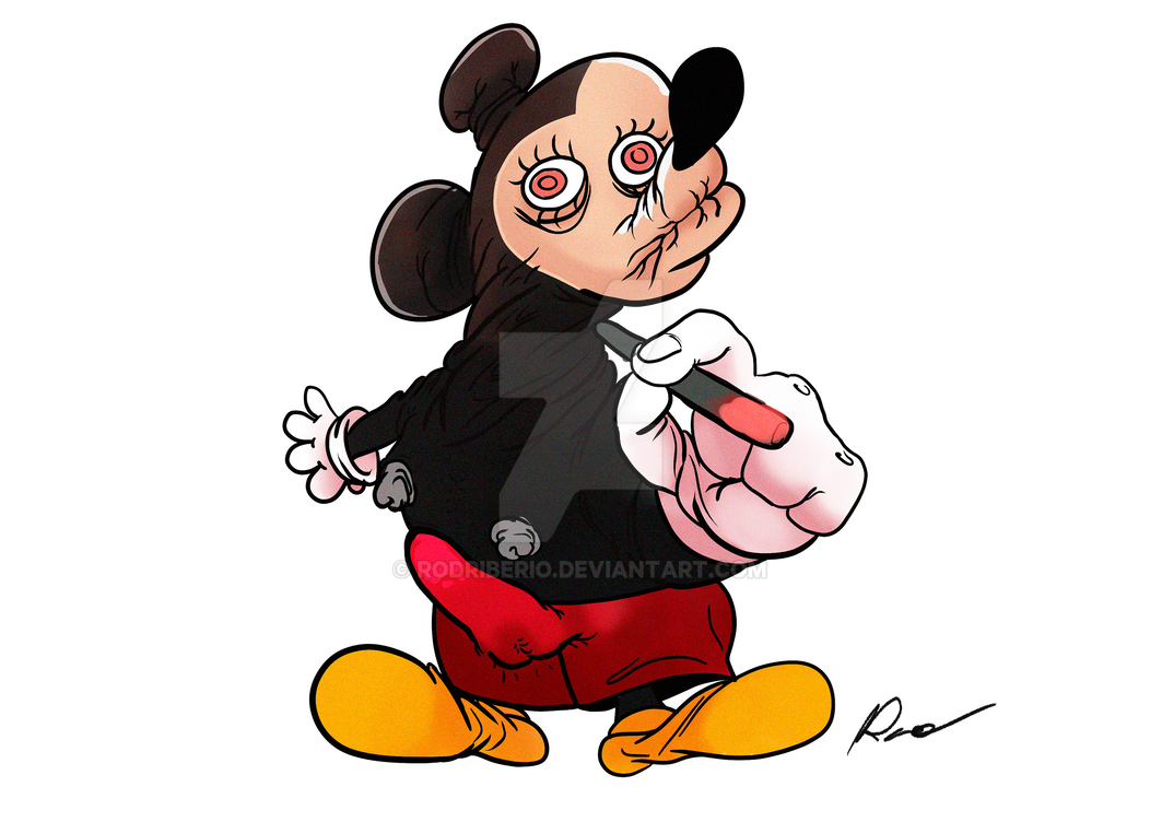 Distgusting Micky Ugly Mickey by Rodriberio on DeviantArt