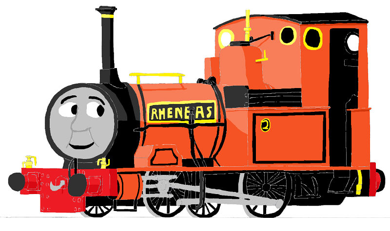 Thomas & Friends Rheneas Skarloey James The Red Engine PNG - Free