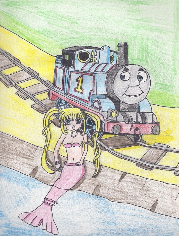 Thomas the Tank Engine and Princess Lucia by ThomasZoey3000 on DeviantArt