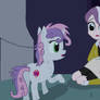 Diamond Meets Pony Sweetie Belle