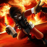 Prize 3: Demoman by Macabrecabra