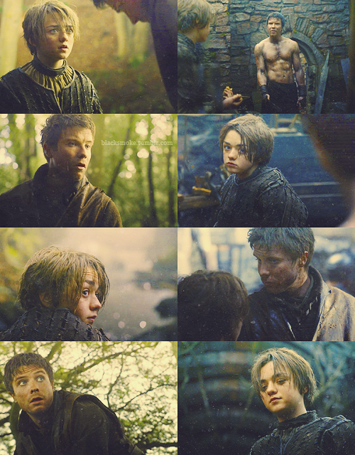 Gendry and Arya