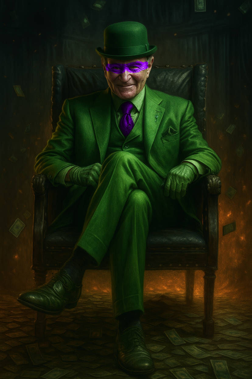 Rob Wiliam Riddler Robin Williams as The Riddler by BatmanForever1995 on DeviantArt