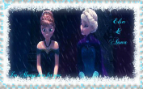 Frozen - Elsa And Anna Stamp