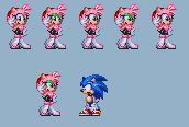 X 上的LoraTWolf46：「Forgot to post this here Incomplete v2 of edited Modgen  Rouge sprite sheet  / X