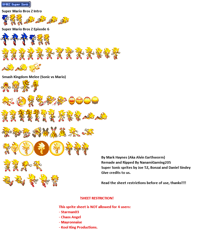 SMBZ Super Sonic By SuperGoku809 On DeviantArt smbz-super-sonic-by-supergoku809-on-deviantart