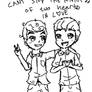 Hearts In Love: Klaine doodle