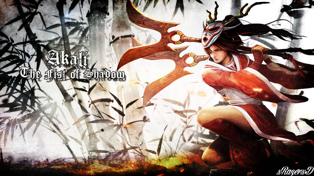 LoL - BloodMoon Akali Wallpaper ~xRazerxD by xRazerxD on DeviantArt