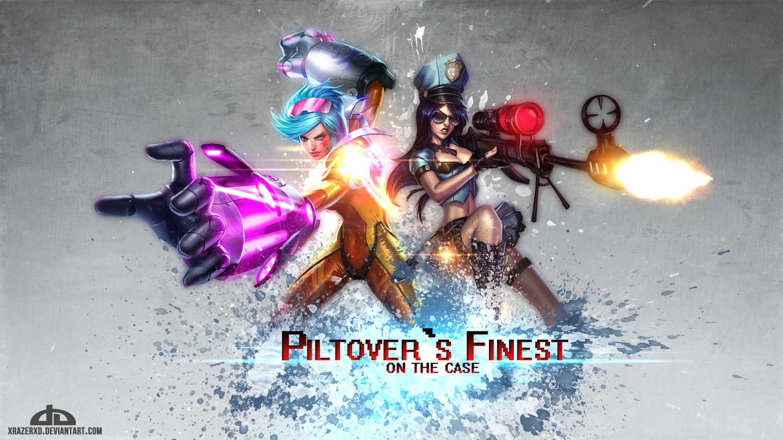 LoL - Piltover's Finest | Vi and Caitlyn WP