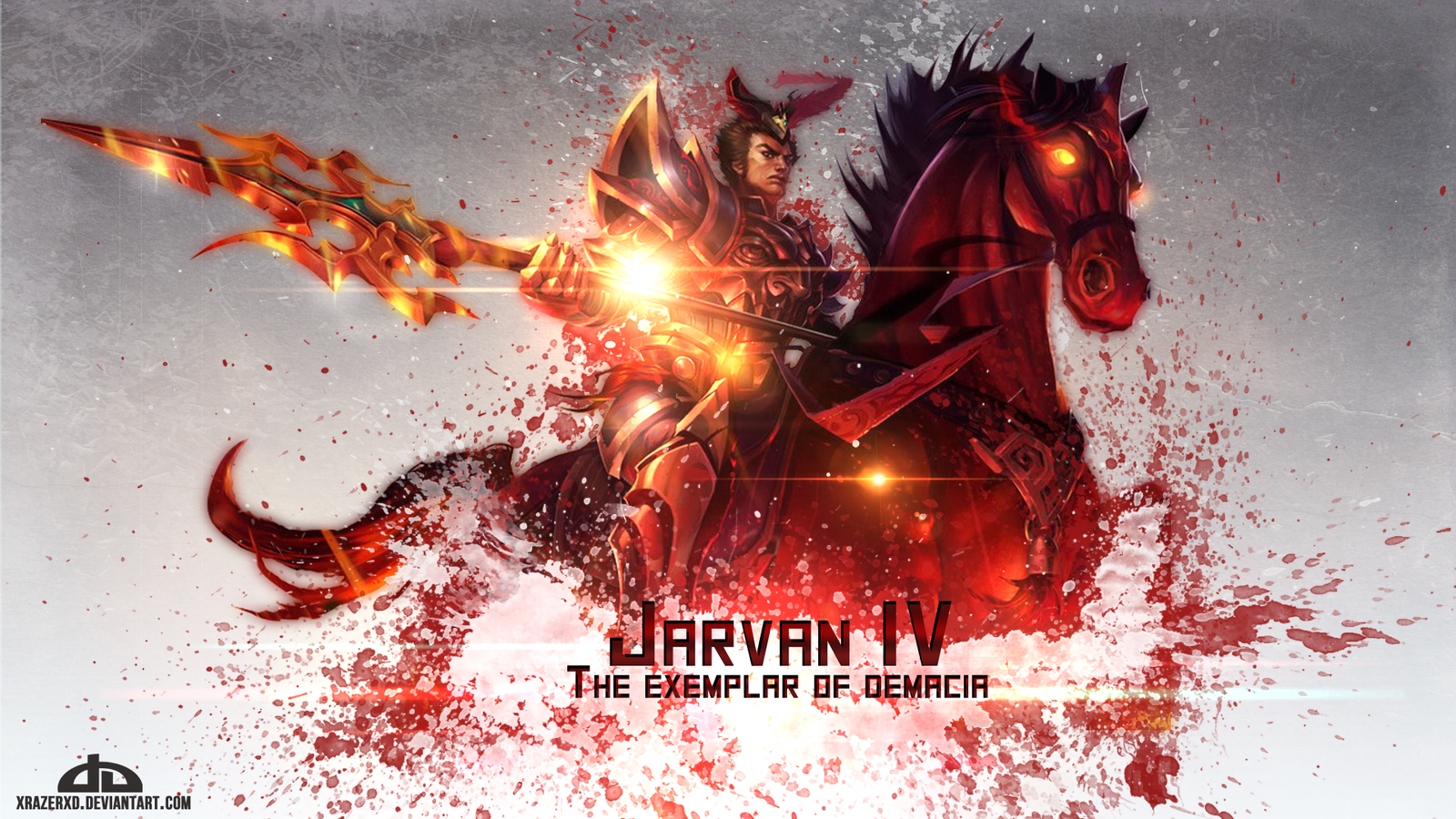 Lol Warring Kingdoms Jarvan Iv Wp By Xrazerxd On Deviantart