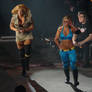 ODB and Taylor Wilde entrance