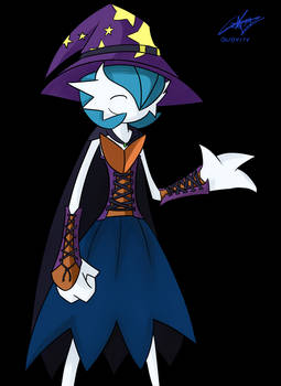 Shiny Mega-Gardevoir witch