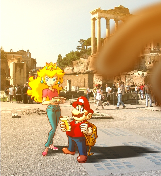 Mario and Peach: Vacanze Romane