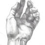 Graphite Hand Study