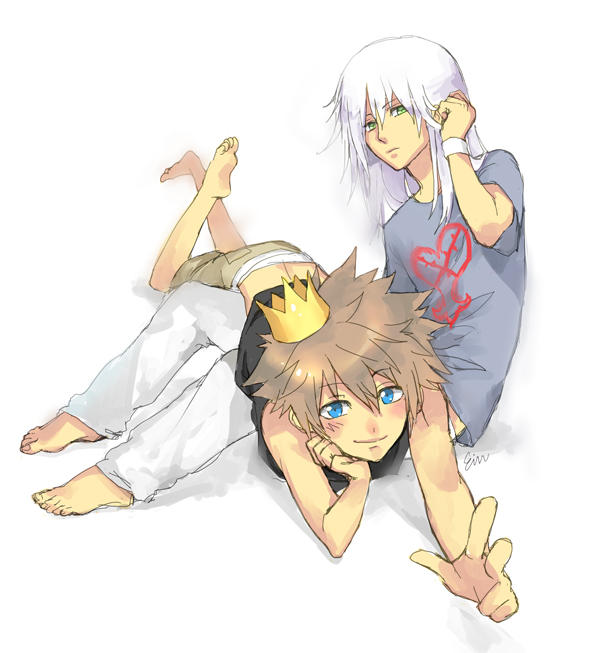 Sora X Riku sora and riku by einlee on DeviantArt