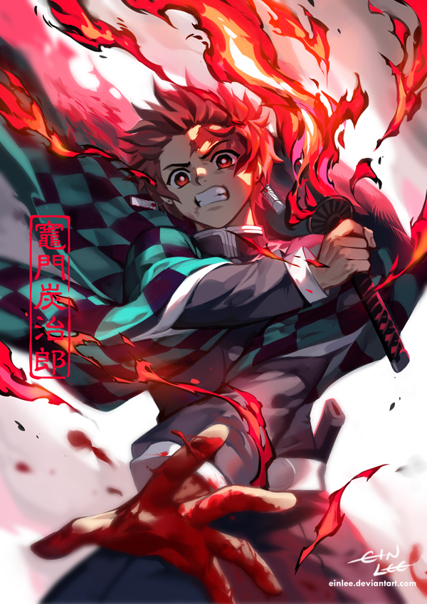 Tanjiro Kamado by TheArtDM on DeviantArt