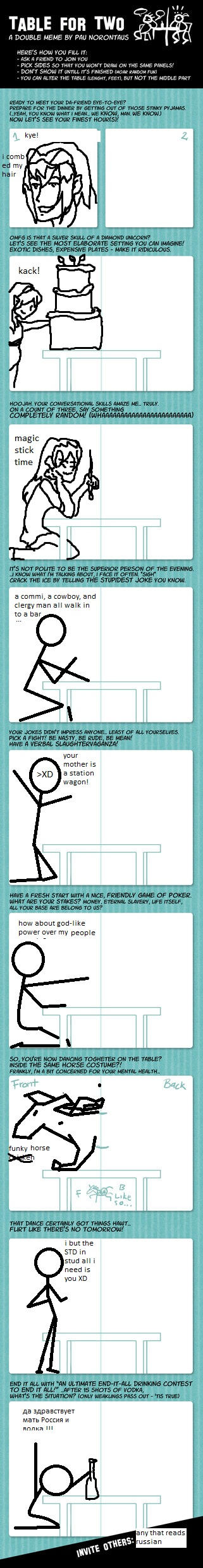 Drop Table Meem table meme by haruko19 on DeviantArt