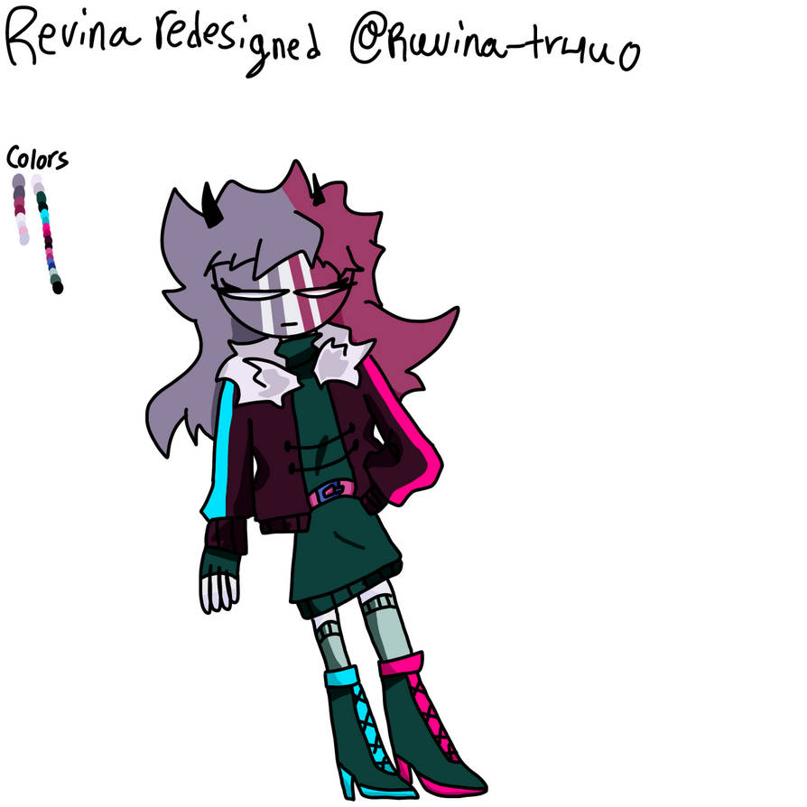 New design for genderbent Rev, Revina by Ruvinarose3345 on DeviantArt