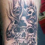 Cluster of Skulls Tattoo