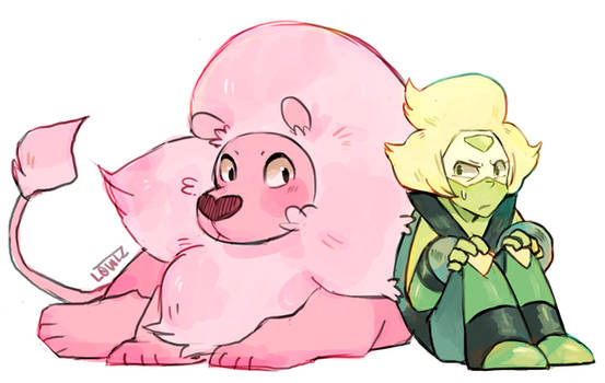 Peridot with Lion Haircut