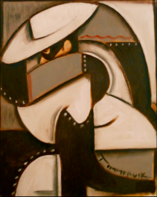 lone ranger cubism painting