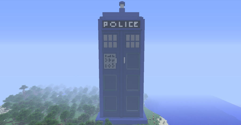 Minecraft Tardis by englishwitch on DeviantArt