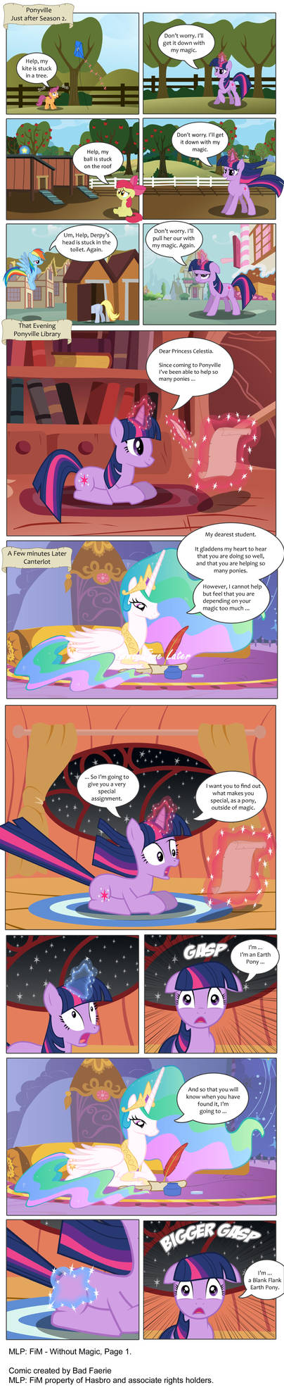 MLP: FIM - Without Magic - Part 1 (Edited)